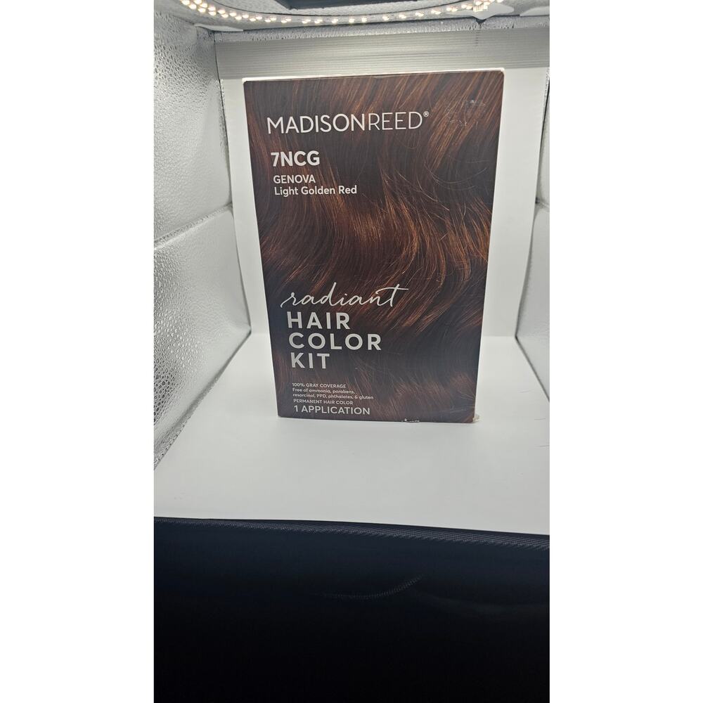 Madison Reed Radiant Hair Color Kit | 7NCG Light Golden RED (Genova Red)